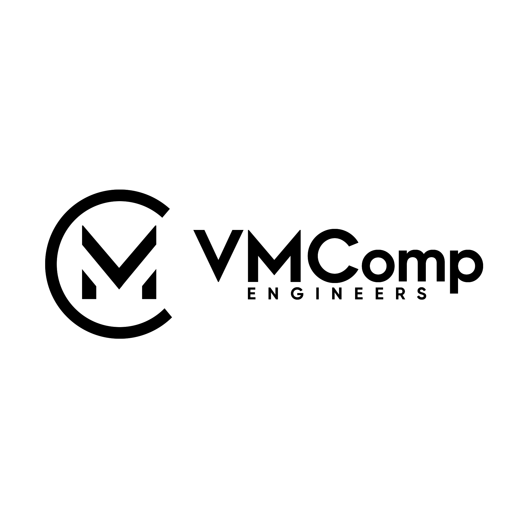 Logo VmComp negro